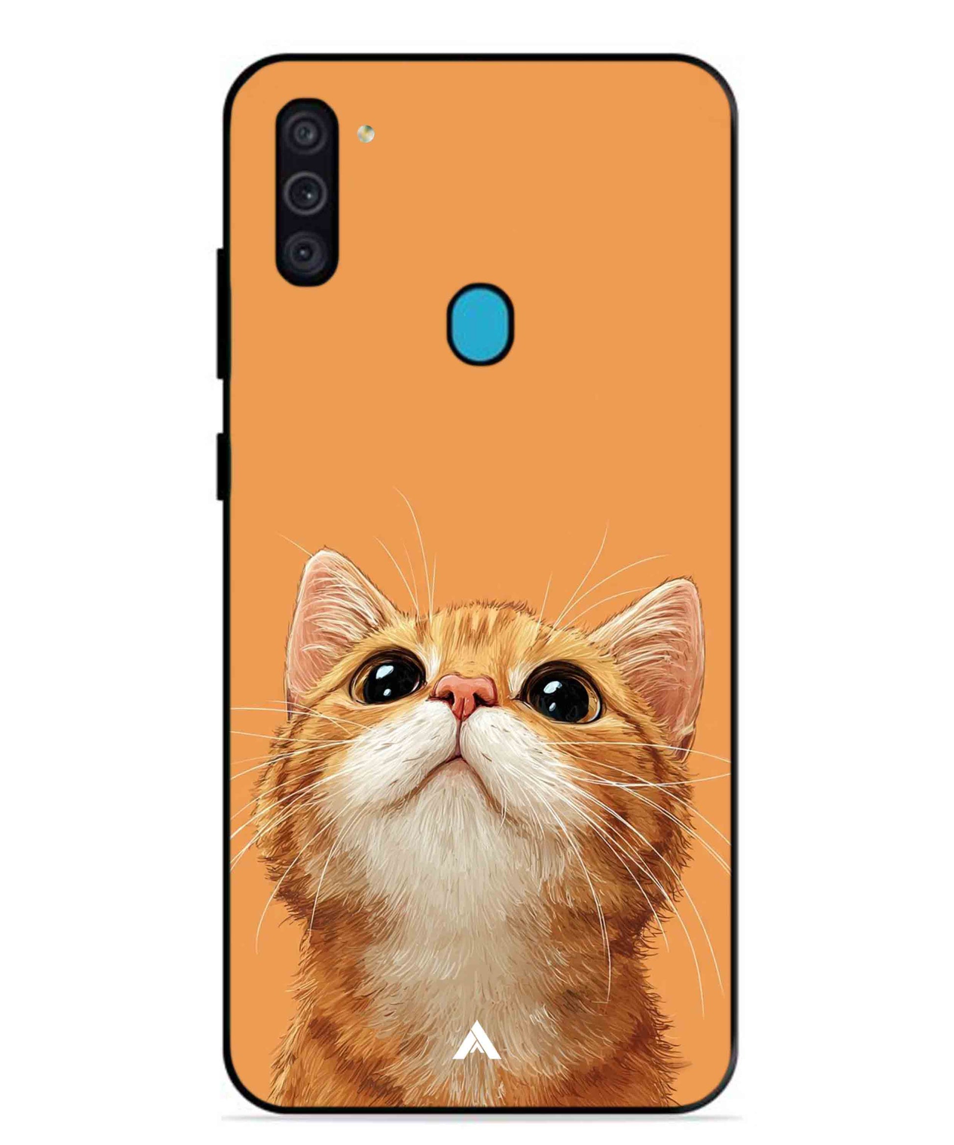 Pet Animal 2 Personalised Metal Back Cover Phone Case for Samsung Galaxy F11