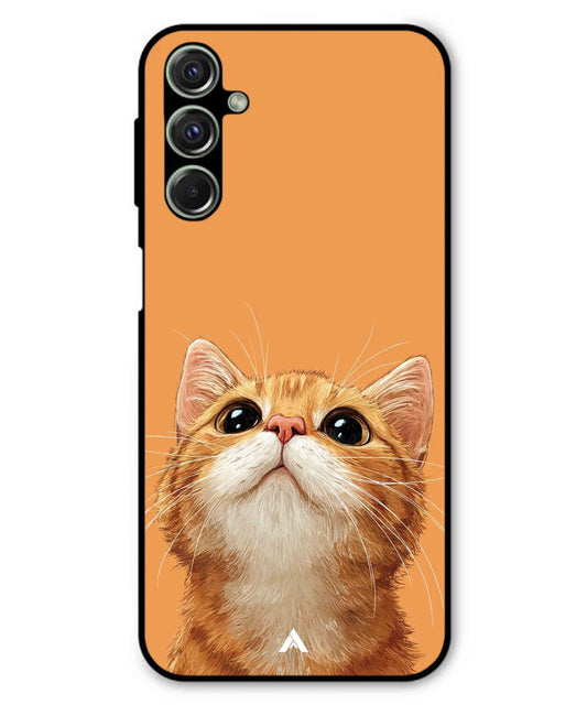 Pet Animal 2 Personalised Metal Back Cover Phone Case for Samsung Galaxy F34