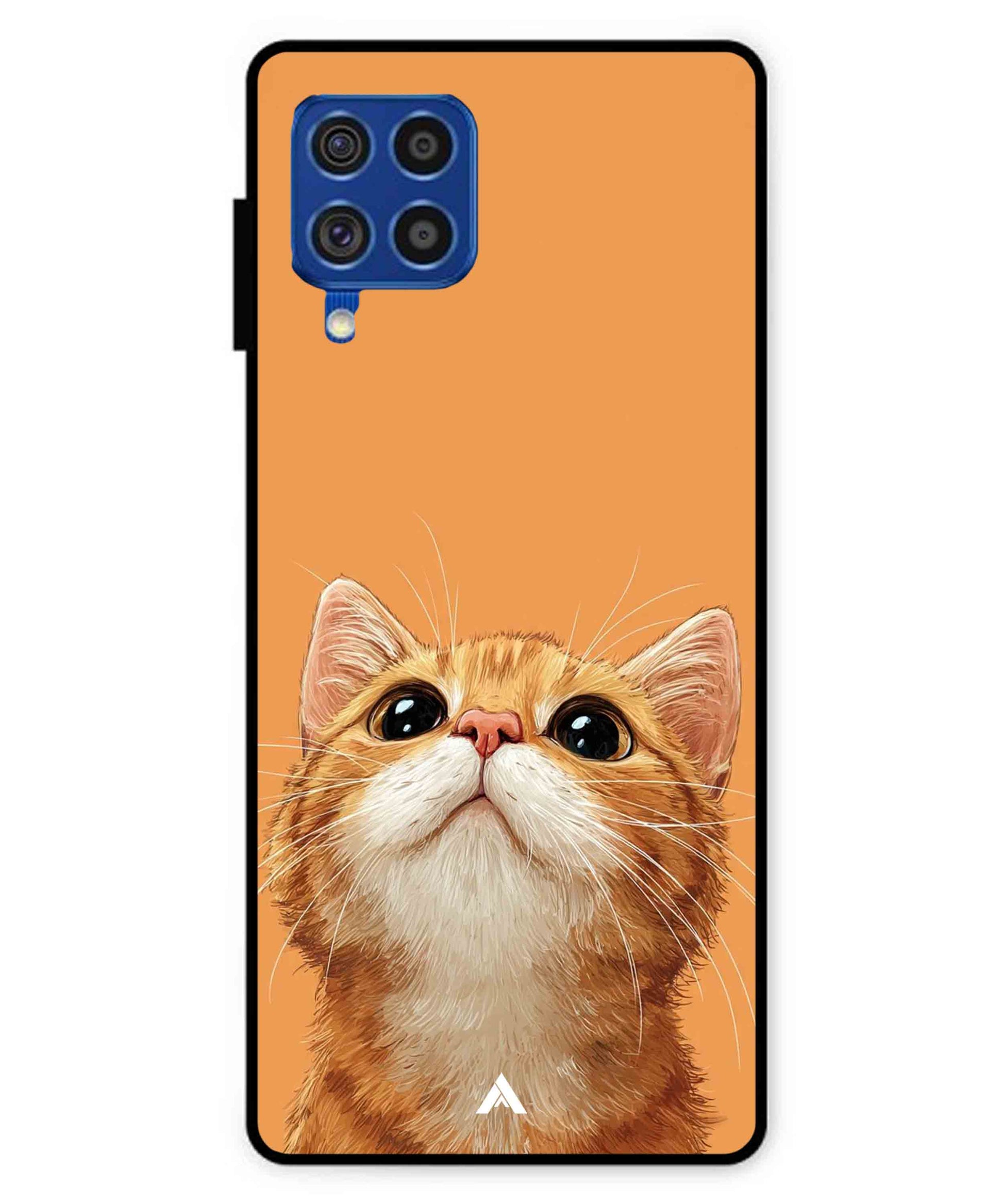 Pet Animal 2 Personalised Metal Back Cover Phone Case for Samsung Galaxy F62