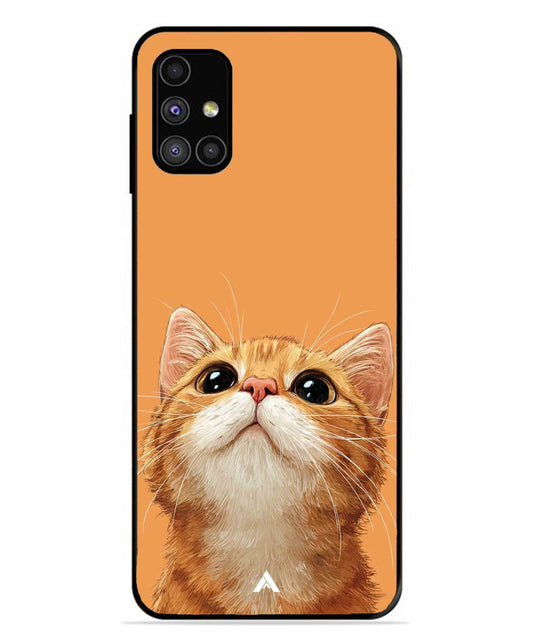 Pet Animal 2 Personalised Metal Back Cover Phone Case for Samsung Galaxy M31s