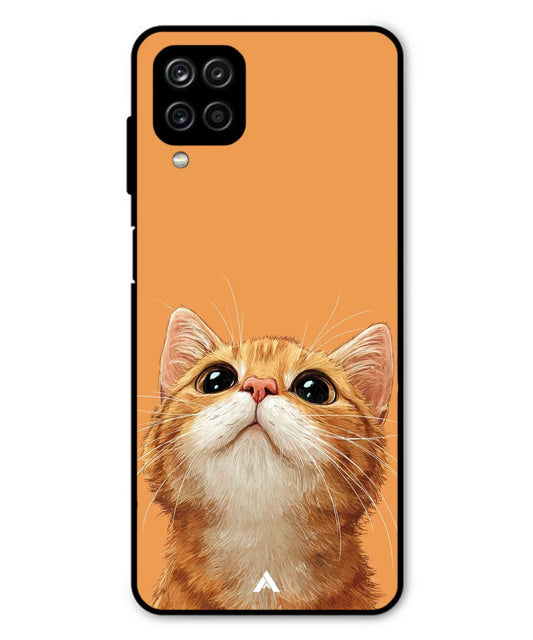 Pet Animal 2 Personalised Metal Back Cover Phone Case for Samsung Galaxy M32 4G