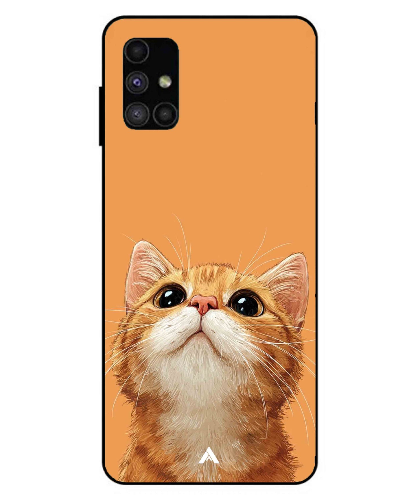 Pet Animal 2 Personalised Metal Back Cover Phone Case for Samsung Galaxy M51
