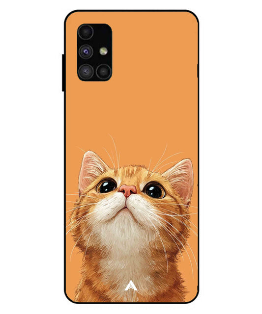 Pet Animal 2 Personalised Metal Back Cover Phone Case for Samsung Galaxy M51