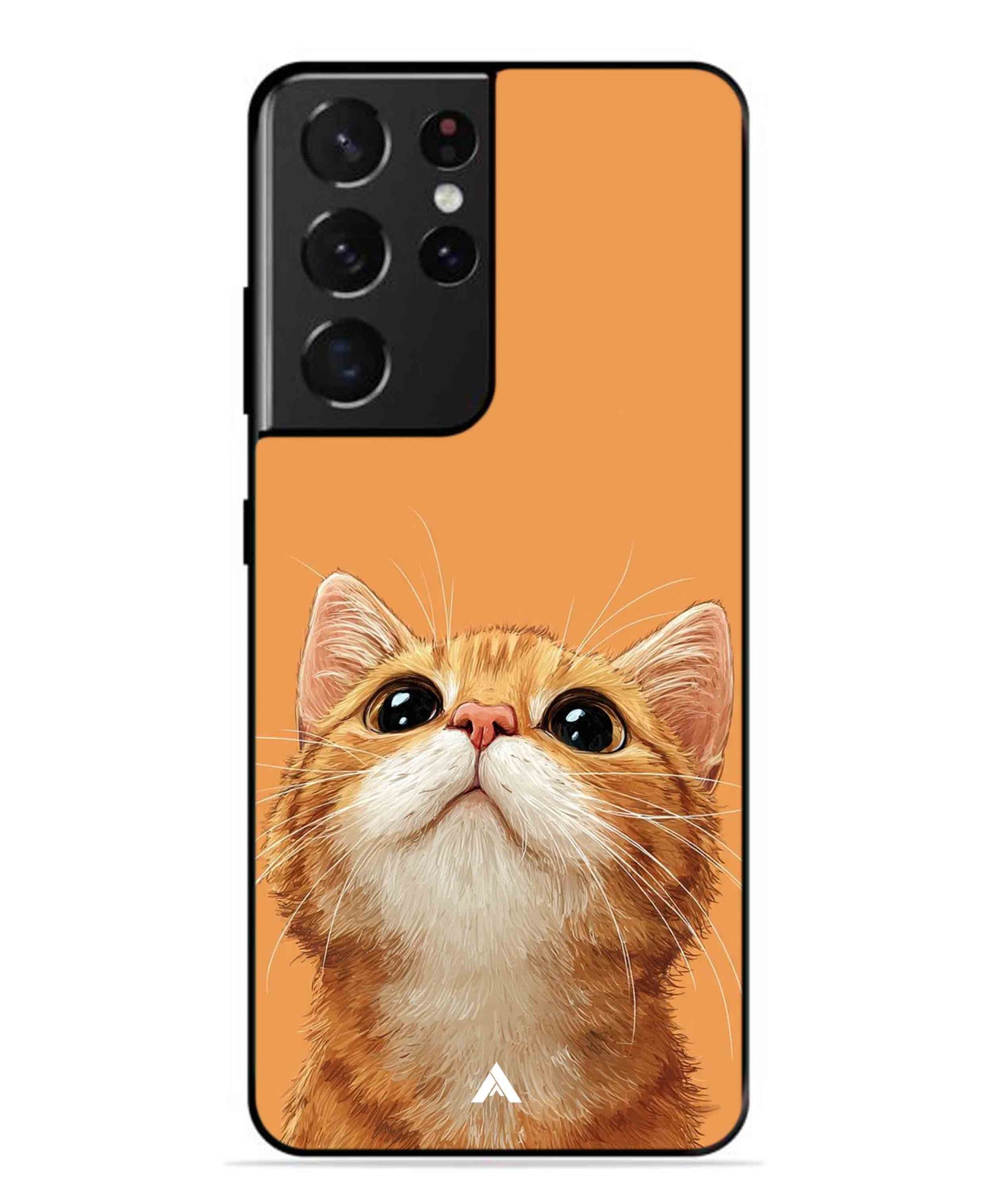 Pet Animal 2 Personalised Metal Back Cover Phone Case for Samsung Galaxy S21 Ultra