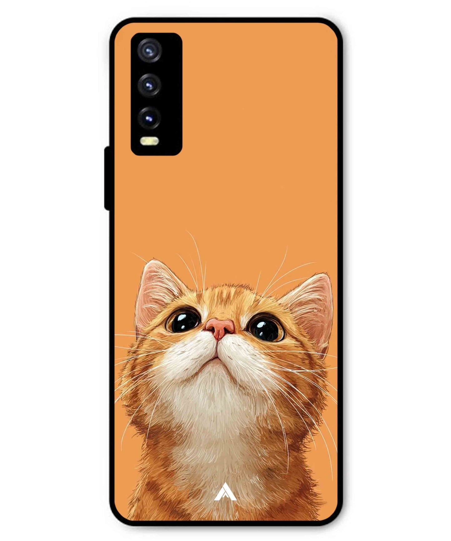 Pet Animal 2 Personalised Metal Back Cover Phone Case for Vivo Y20i