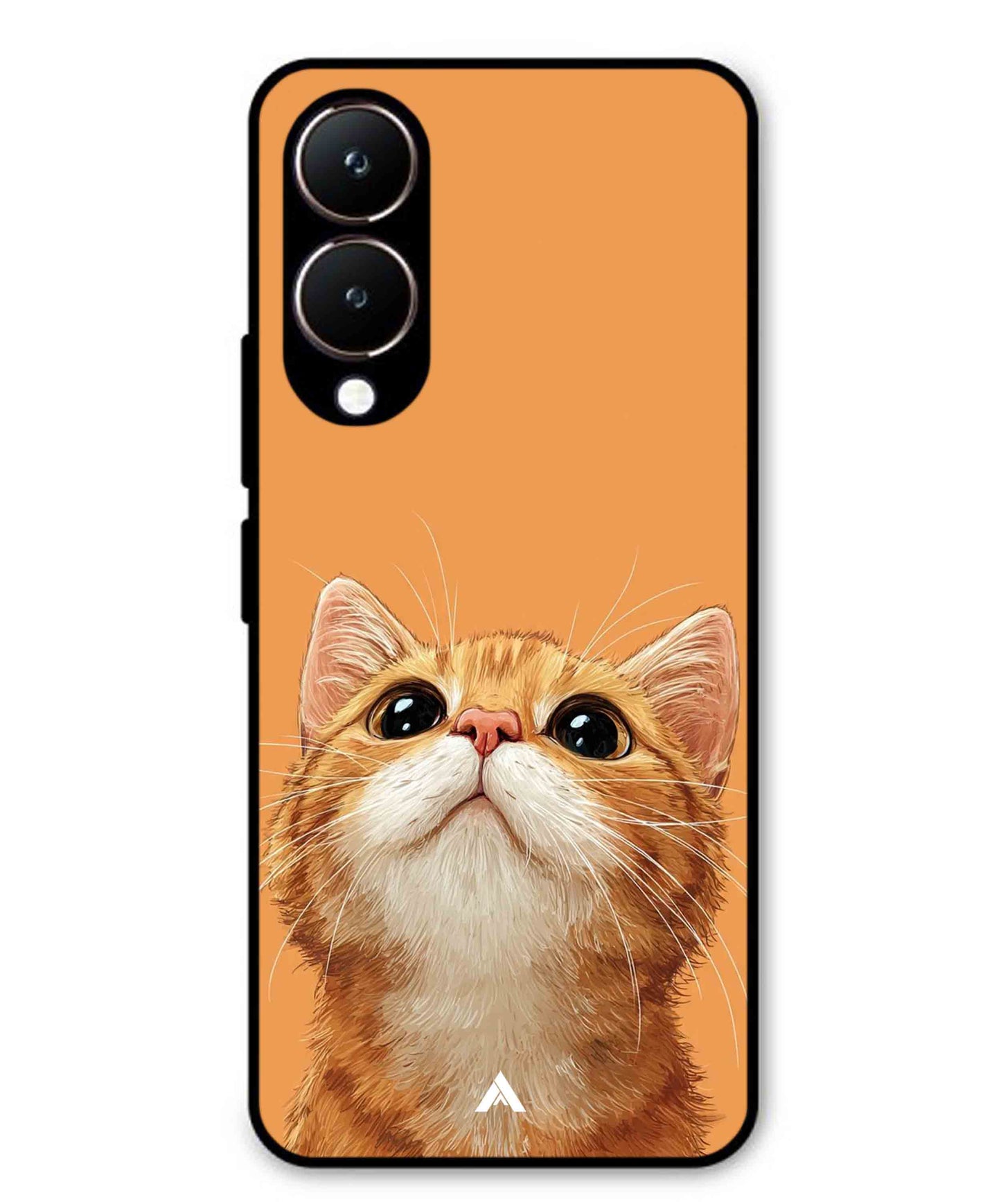 Pet Animal 2 Personalised Metal Back Cover Phone Case for Vivo Y28