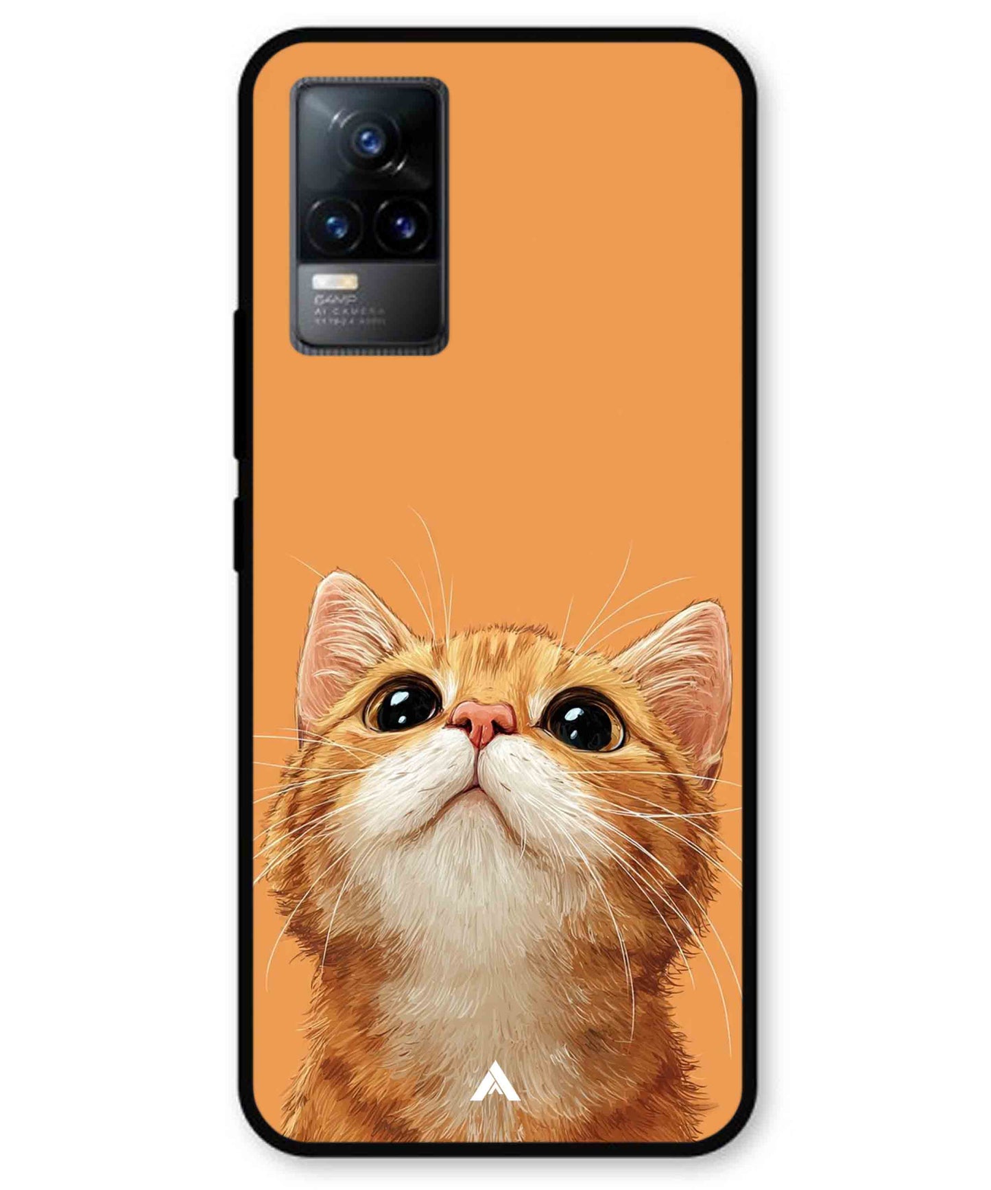 Pet Animal 2 Personalised Metal Back Cover Phone Case for Vivo Y73