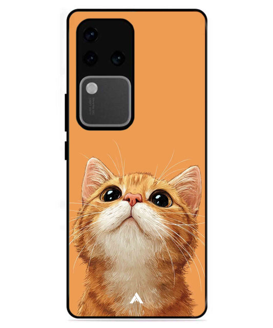 Pet Animal 2 Personalised Metal Back Cover Phone Case for Vivo v30 Pro