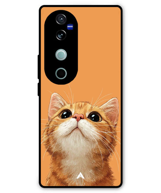 Pet Animal 2 Personalised Metal Back Cover Phone Case for Vivo v40