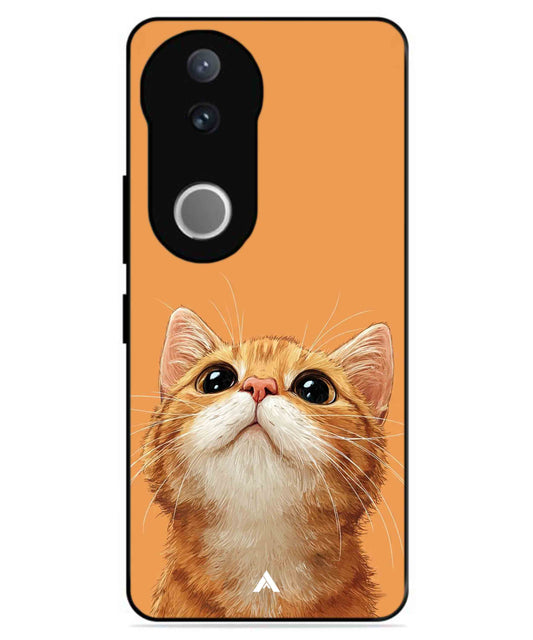 Pet Animal 2 Personalised Metal Back Cover Phone Case for Vivo v50