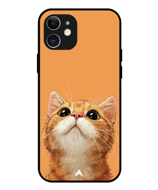 Pet Animal 2 Personalised Metal Back Cover Phone Case for iPhone 12