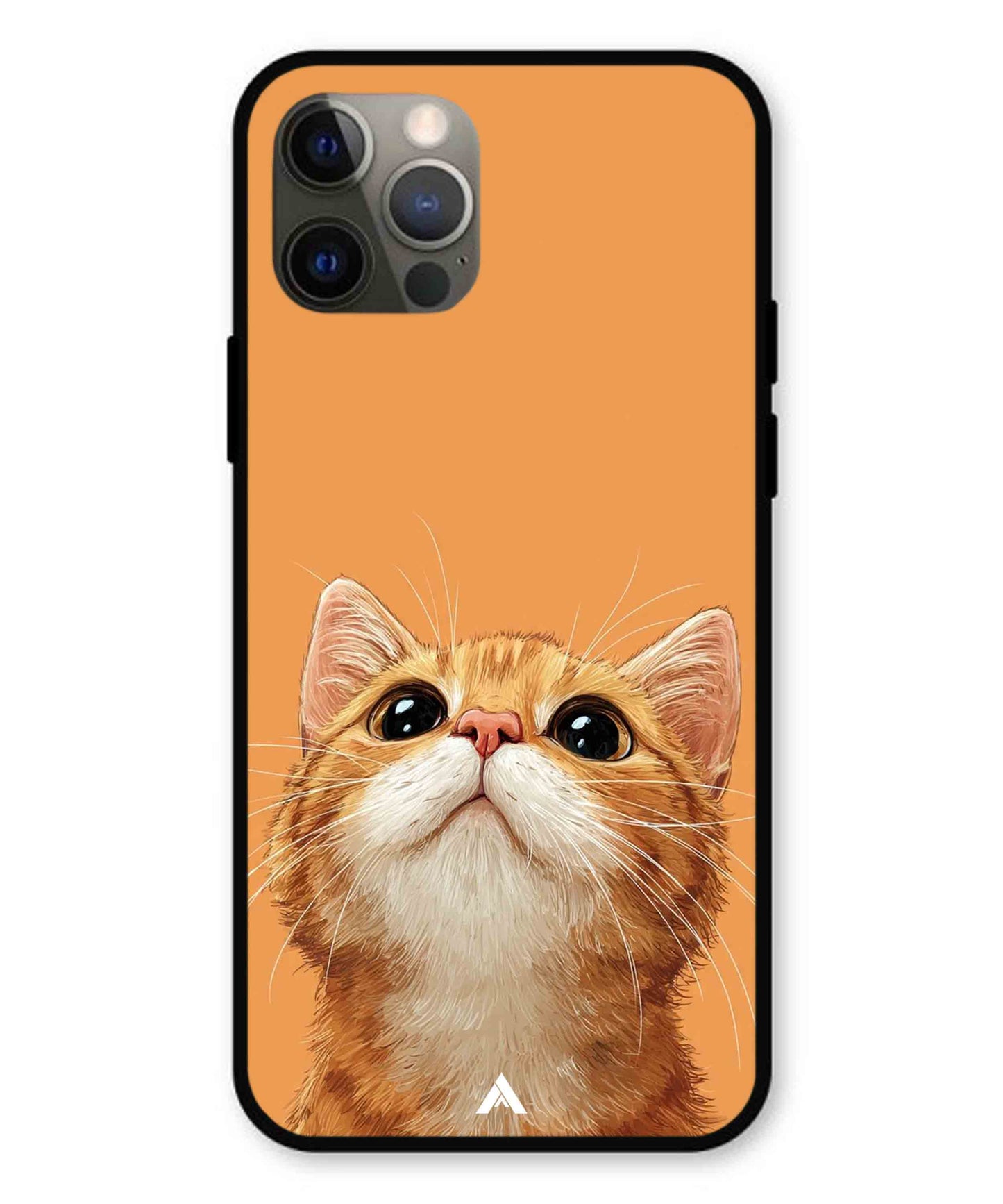 Pet Animal 2 Personalised Metal Back Cover Phone Case for iPhone 12 Pro