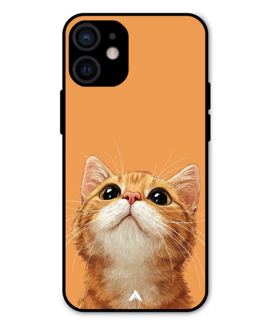 Pet Animal 2 Personalised Metal Back Cover Phone Case for iPhone 13 Mini