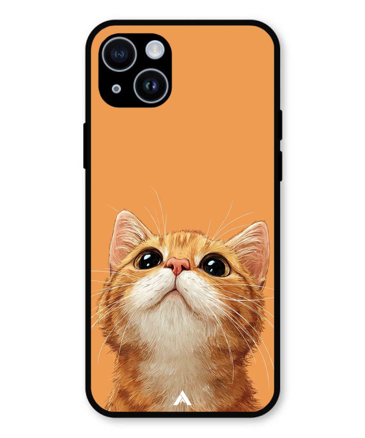 Pet Animal 2 Personalised Metal Back Cover Phone Case for iPhone 14 Plus