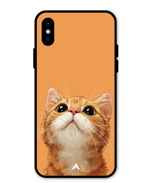 Pet Animal 2 Personalised Metal Back Cover Phone Case for iPhone X
