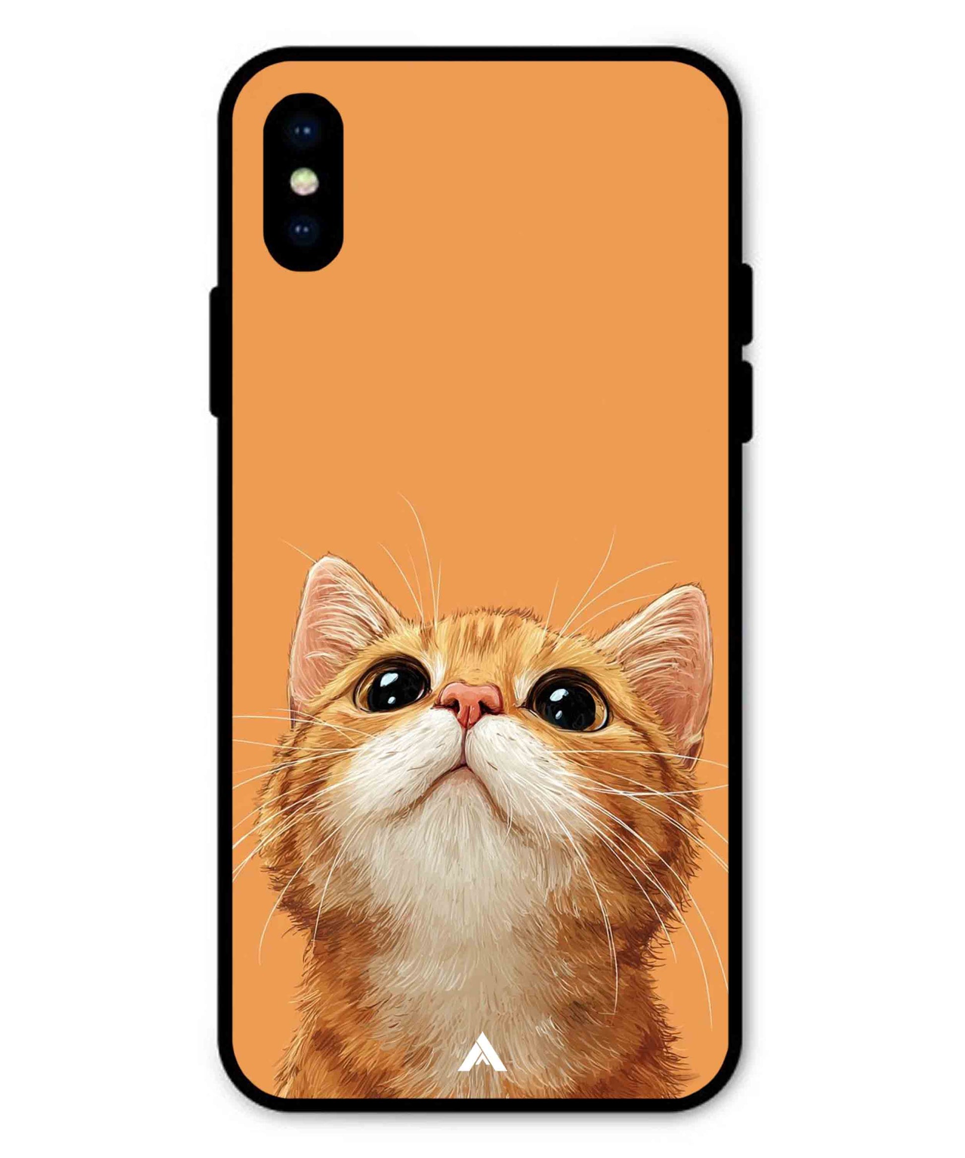 Pet Animal 2 Personalised Metal Back Cover Phone Case for iPhone Xs