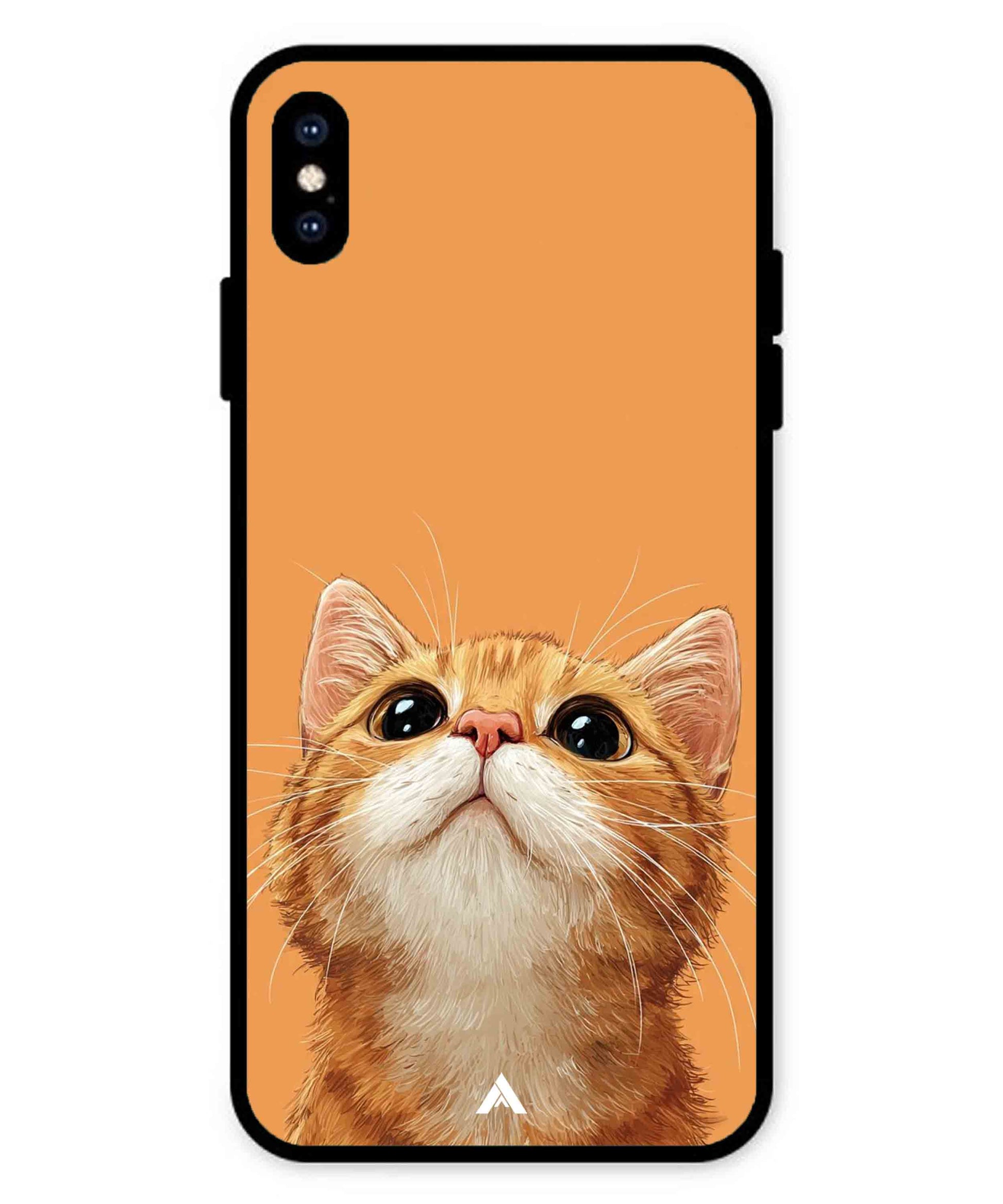 Pet Animal 2 Personalised Metal Back Cover Phone Case for iPhone Xs Max