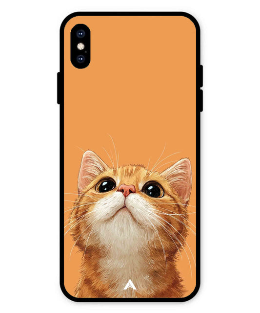 Pet Animal 2 Personalised Metal Back Cover Phone Case for iPhone Xs Max