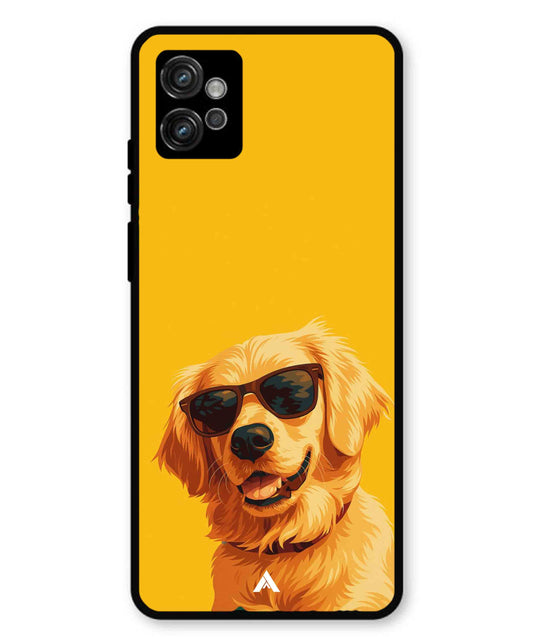 Pet Animal 3 Personalised Metal Back Cover Phone Case for Moto G32