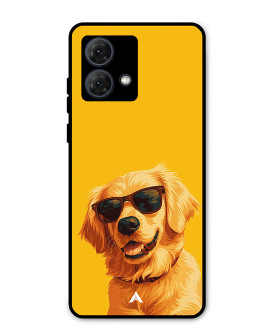 Pet Animal 3 Personalised Metal Back Cover Phone Case for Moto G84