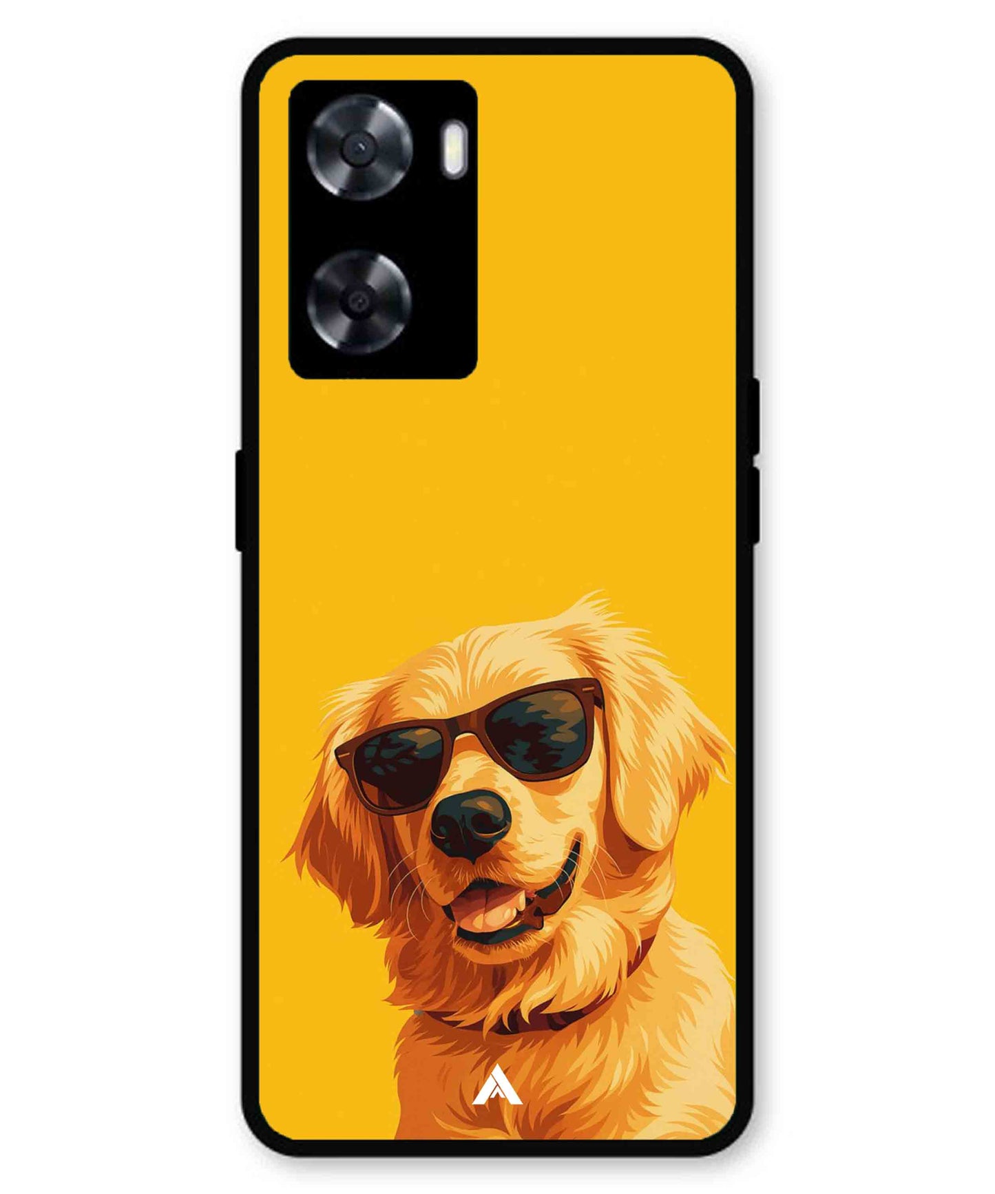 Pet Animal 3 Personalised Metal Back Cover Phone Case for Oppo A77s