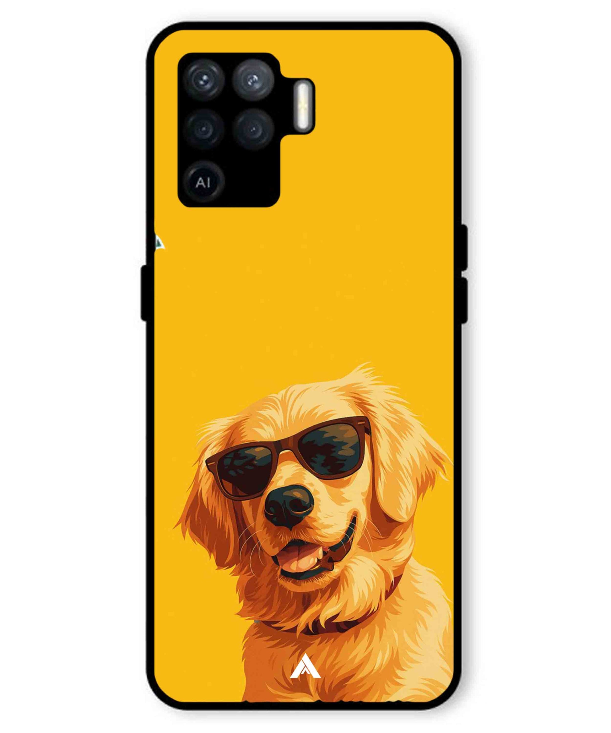 Pet Animal 3 Personalised Metal Back Cover Phone Case for Oppo F19 Pro