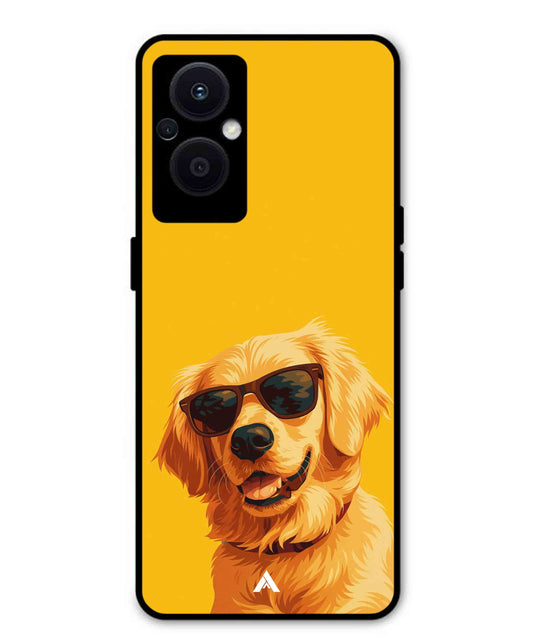 Pet Animal 3 Personalised Metal Back Cover Phone Case for Oppo F21 Pro 5G