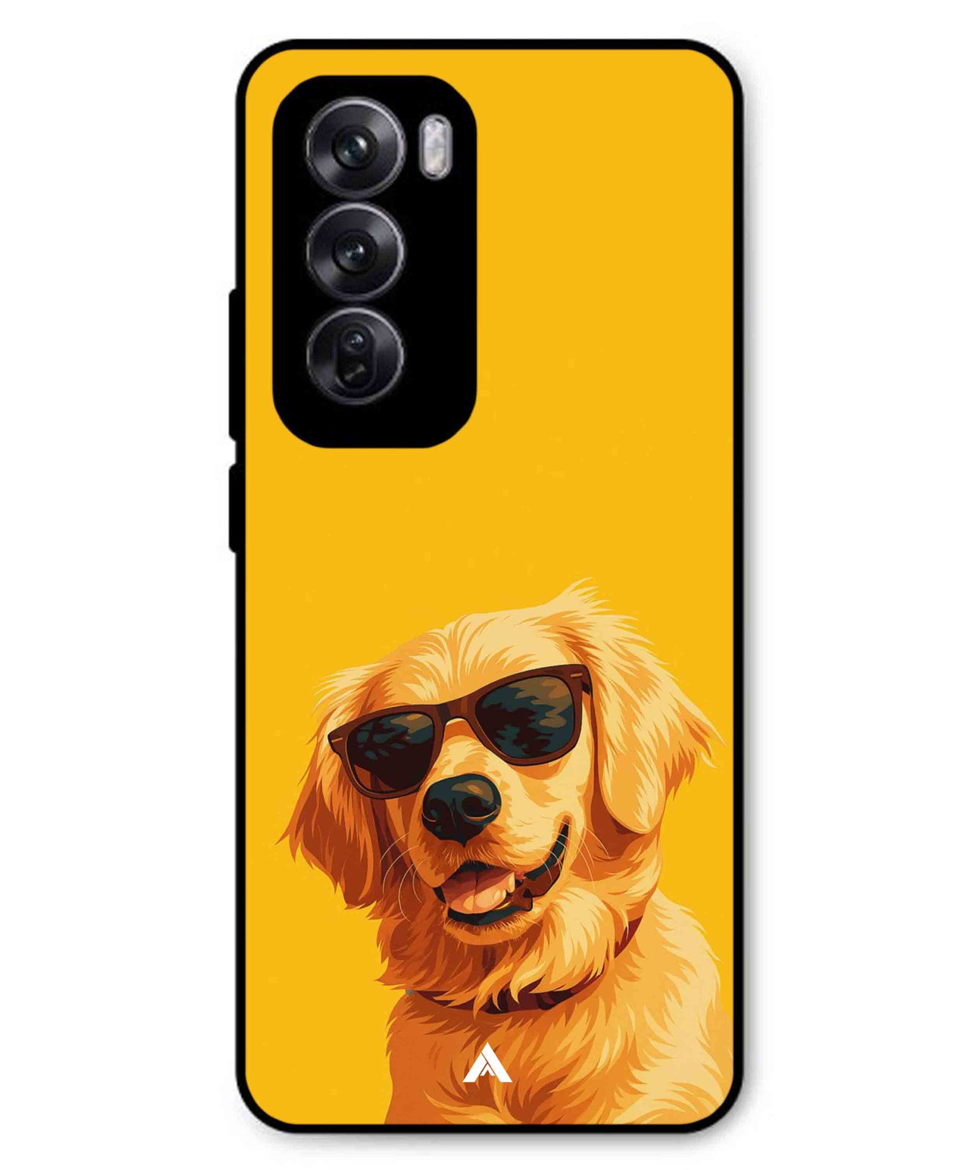 Pet Animal 3 Personalised Metal Back Cover Phone Case for Oppo Reno 12 Pro
