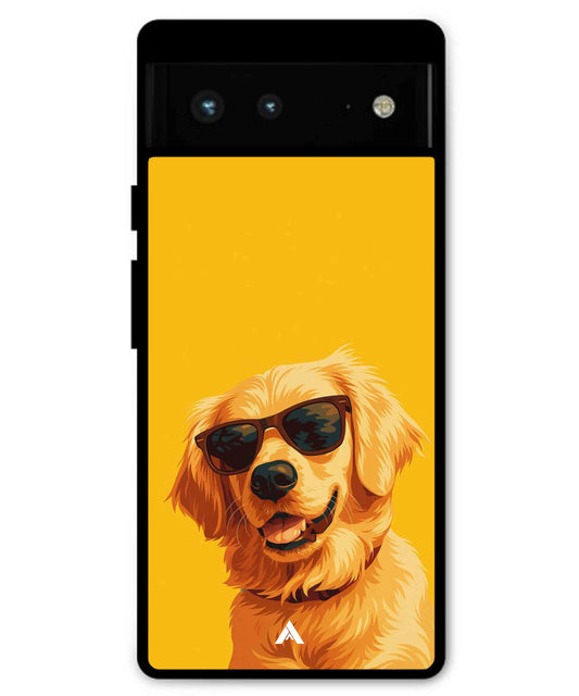 Pet Animal 3 Personalised Metal Back Cover Phone Case for Pixel 6A