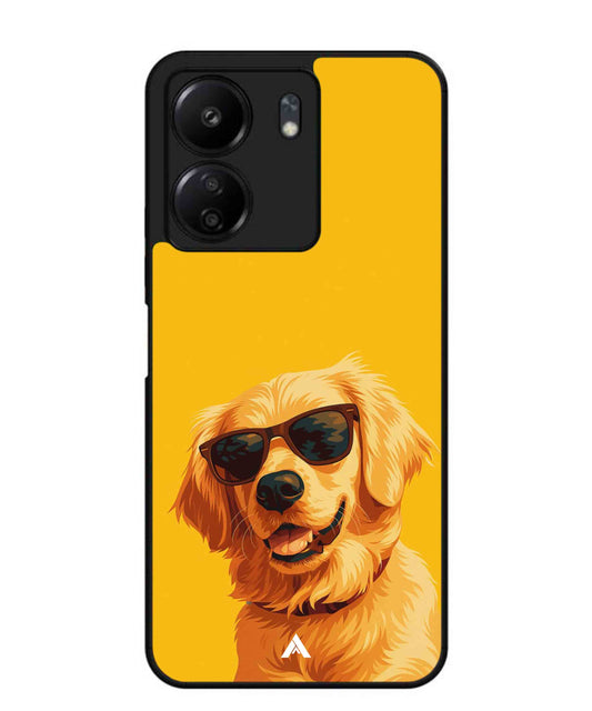 Pet Animal 3 Personalised Metal Back Cover Phone Case for Poco C65