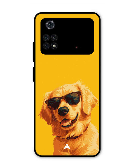 Pet Animal 3 Personalised Metal Back Cover Phone Case for Poco M4 Pro 4G