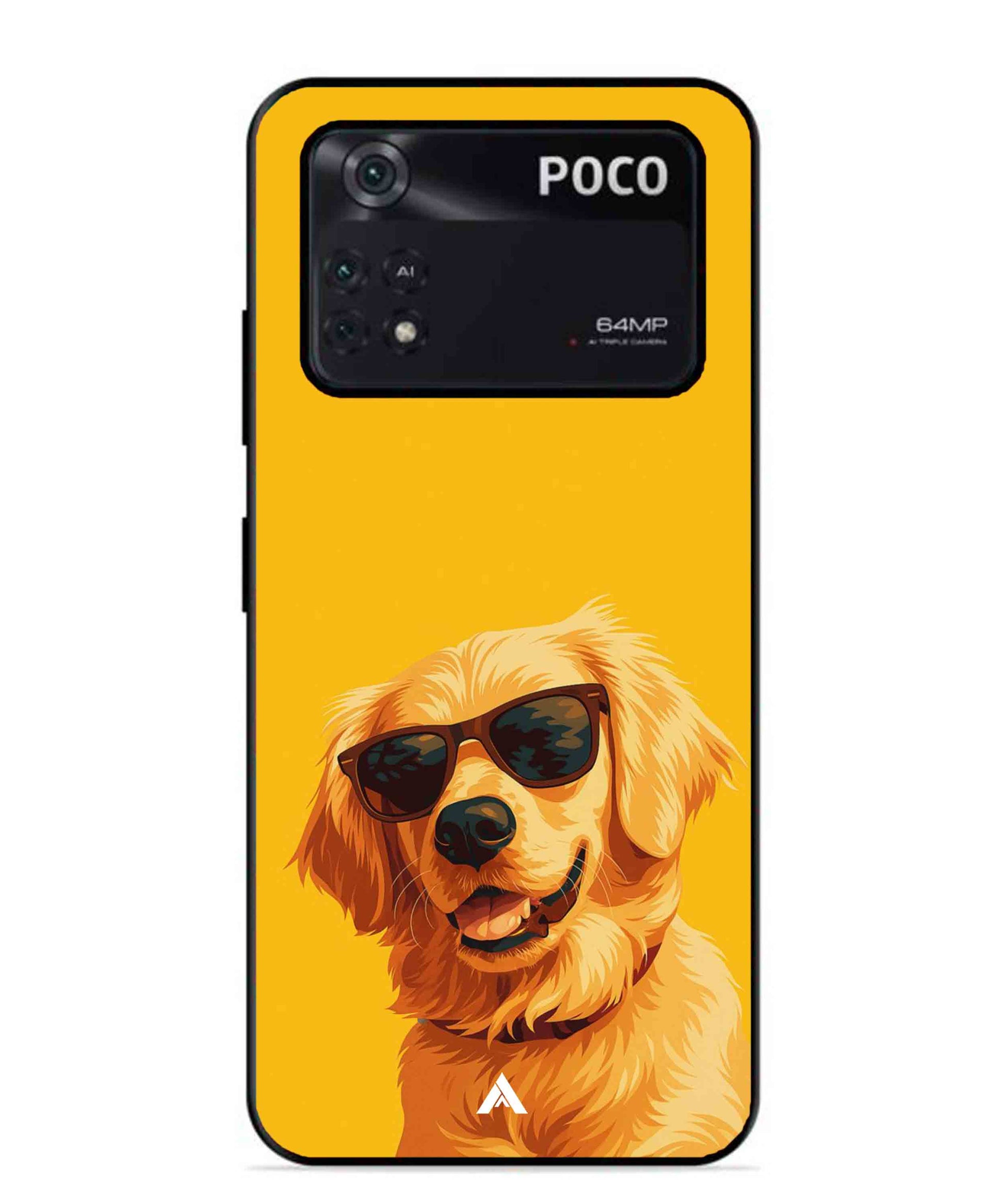 Pet Animal 3 Personalised Metal Back Cover Phone Case for Poco X4 Pro