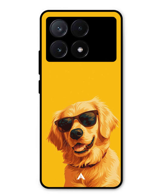 Pet Animal 3 Personalised Metal Back Cover Phone Case for Poco X6 Pro