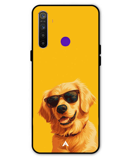 Pet Animal 3 Personalised Metal Back Cover Phone Case for Realme 5i