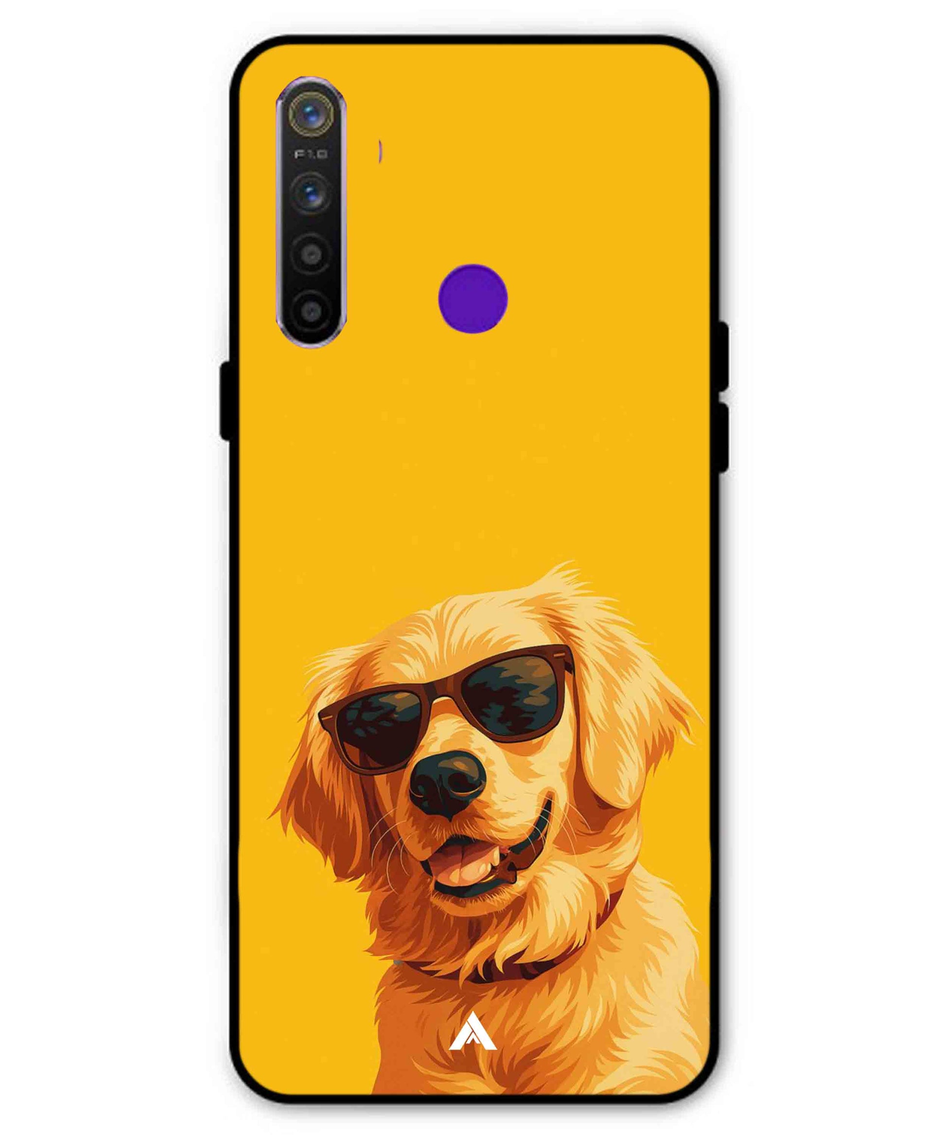 Pet Animal 3 Personalised Metal Back Cover Phone Case for Realme 5s