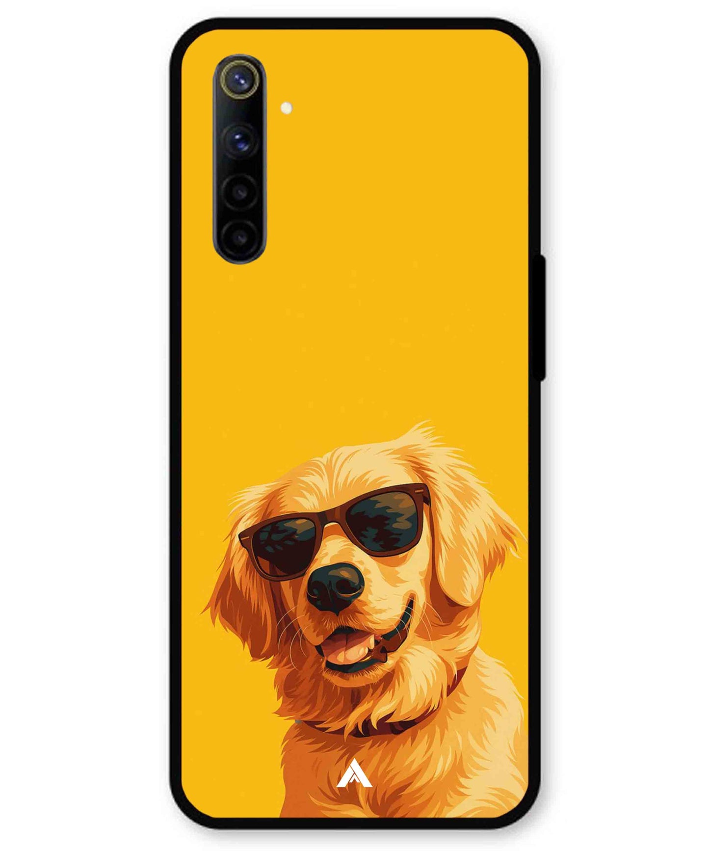 Pet Animal 3 Personalised Metal Back Cover Phone Case for Realme 6