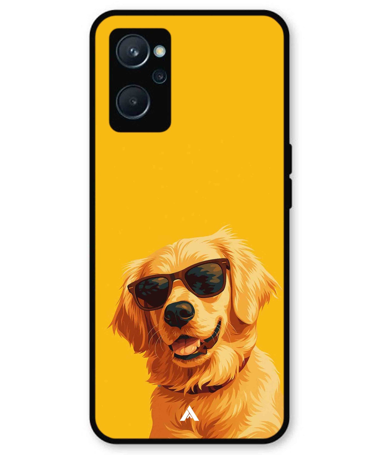 Pet Animal 3 Personalised Metal Back Cover Phone Case for Realme 9i