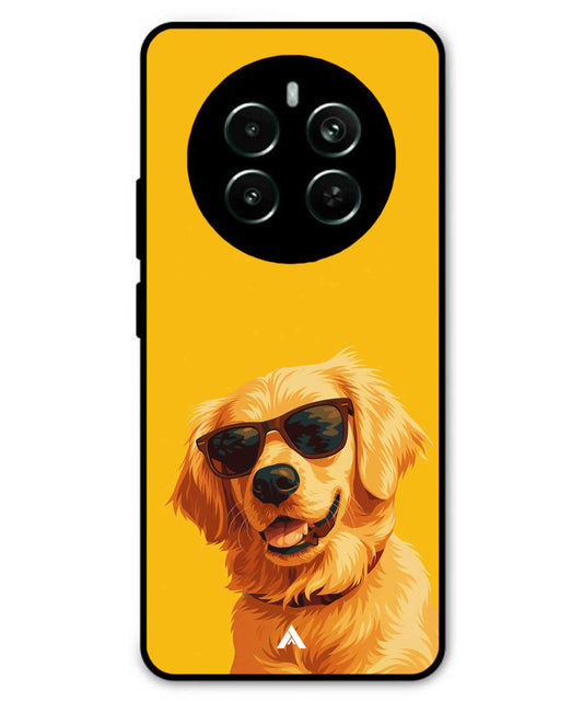 Pet Animal 3 Personalised Metal Back Cover Phone Case for Realme P1