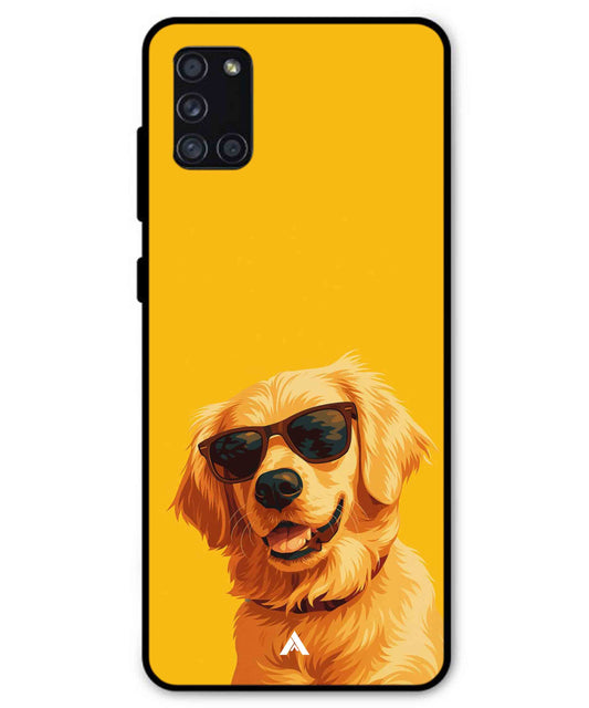 Pet Animal 3 Personalised Metal Back Cover Phone Case for Samsung Galaxy A31