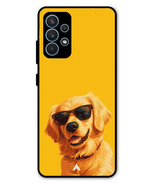 Pet Animal 3 Personalised Metal Back Cover Phone Case for Samsung Galaxy A32 5G