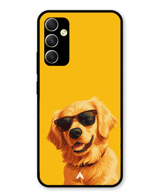 Pet Animal 3 Personalised Metal Back Cover Phone Case for Samsung Galaxy A34 5G