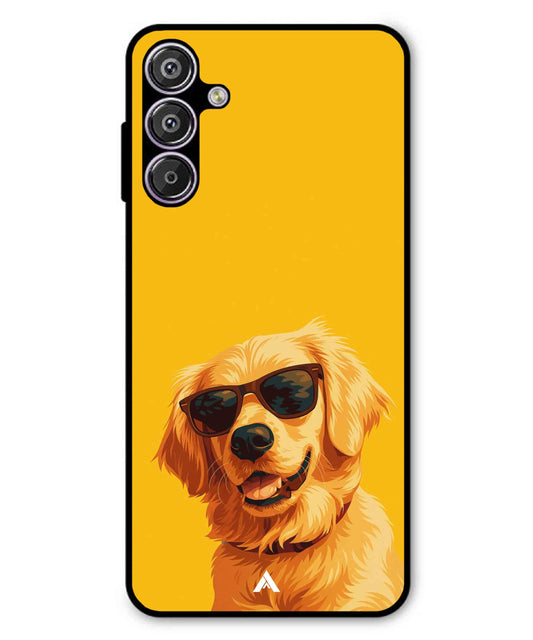 Pet Animal 3 Personalised Metal Back Cover Phone Case for Samsung Galaxy M16