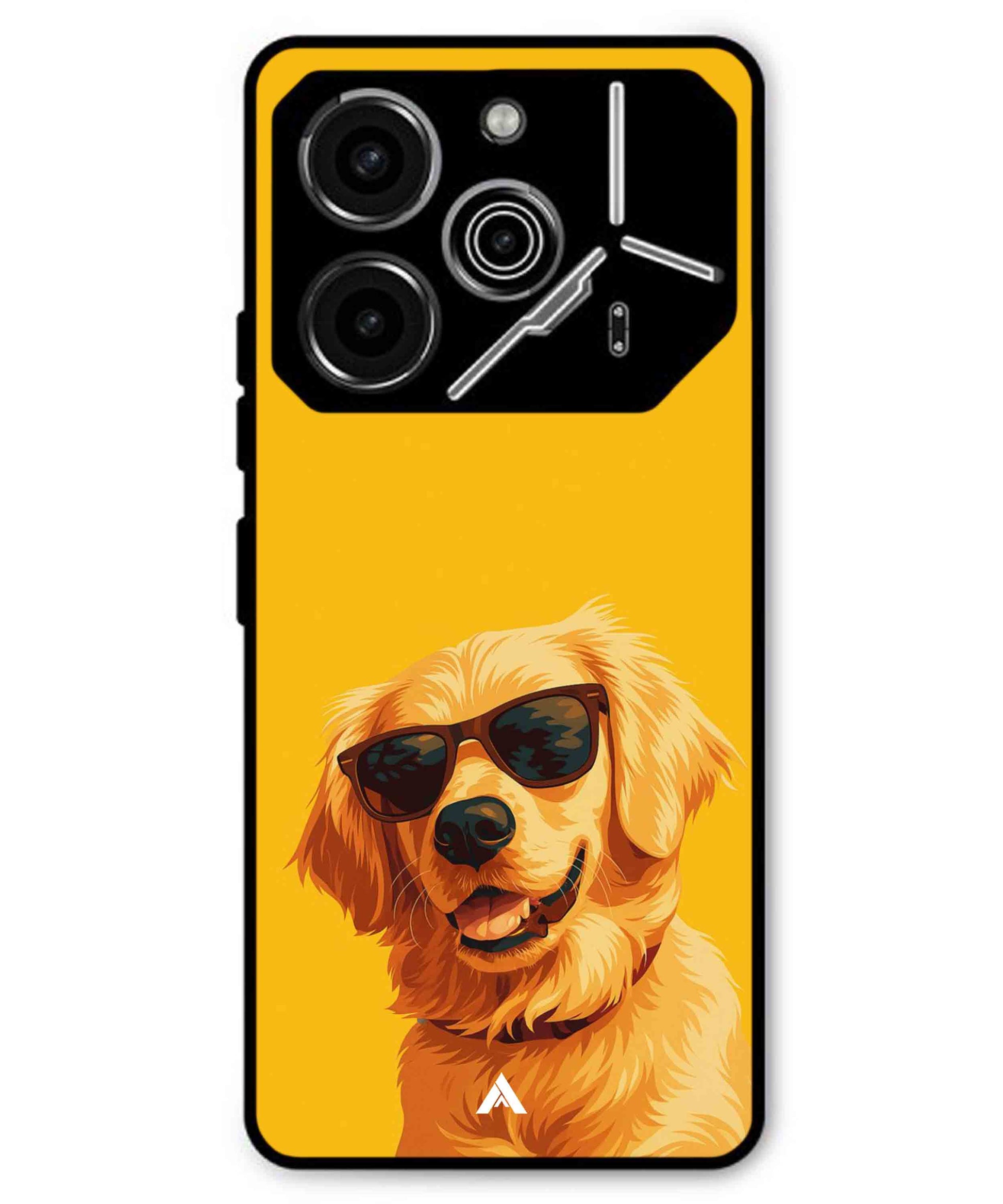Pet Animal 3 Personalised Metal Back Cover Phone Case for Tecno Pova 6