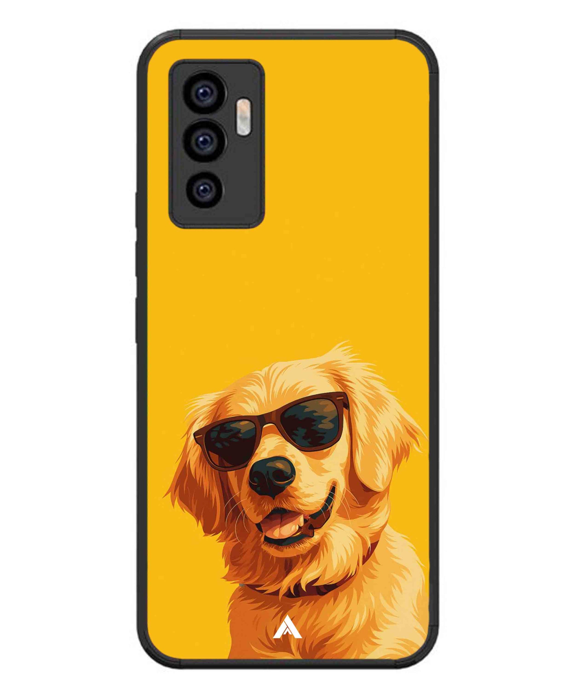 Pet Animal 3 Personalised Metal Back Cover Phone Case for Vivo T1