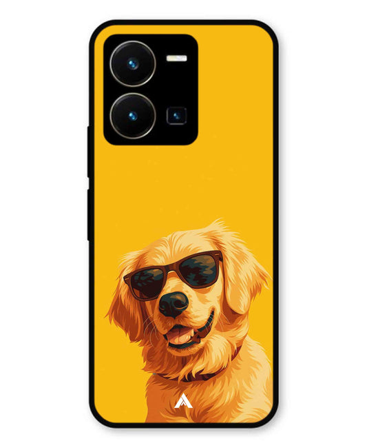 Pet Animal 3 Personalised Metal Back Cover Phone Case for Vivo Y35