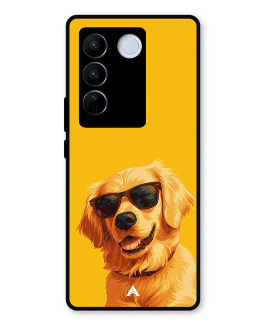 Pet Animal 3 Personalised Metal Back Cover Phone Case for Vivo v27 Pro