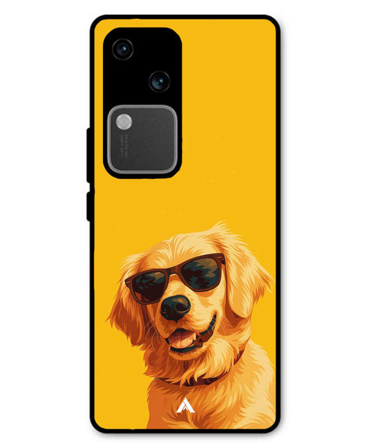 Pet Animal 3 Personalised Metal Back Cover Phone Case for Vivo v30