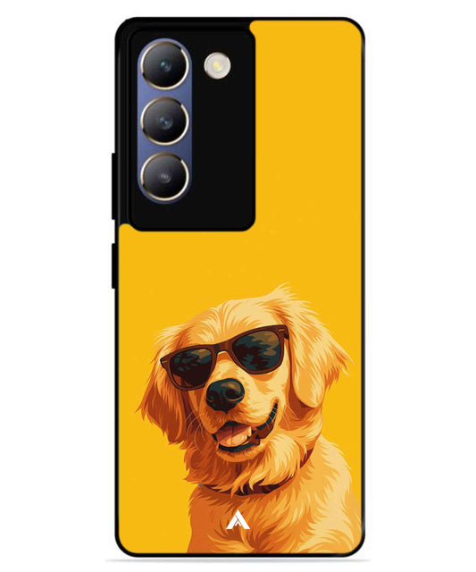 Pet Animal 3 Personalised Metal Back Cover Phone Case for Vivo v30 Lite