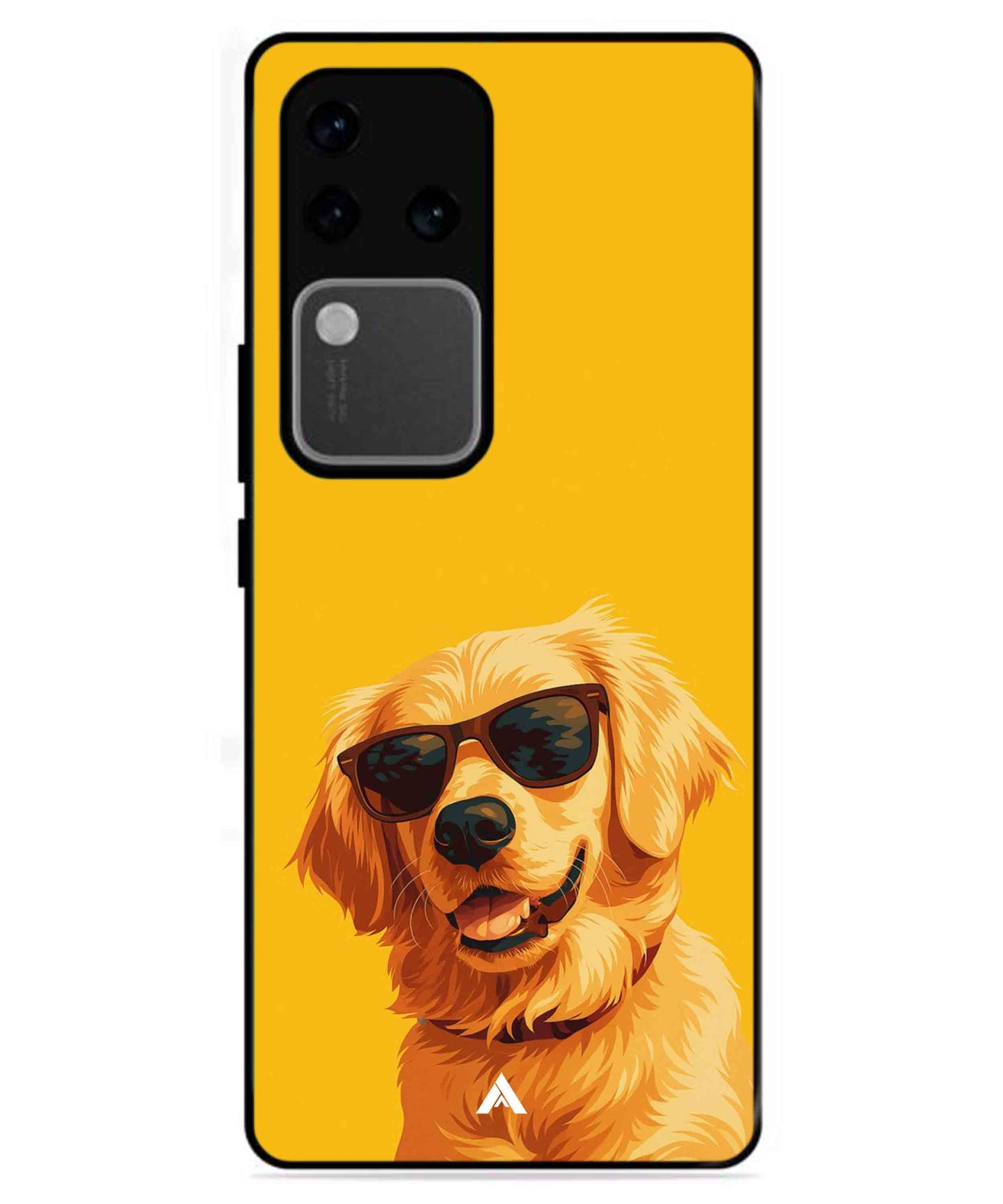Pet Animal 3 Personalised Metal Back Cover Phone Case for Vivo v30 Pro