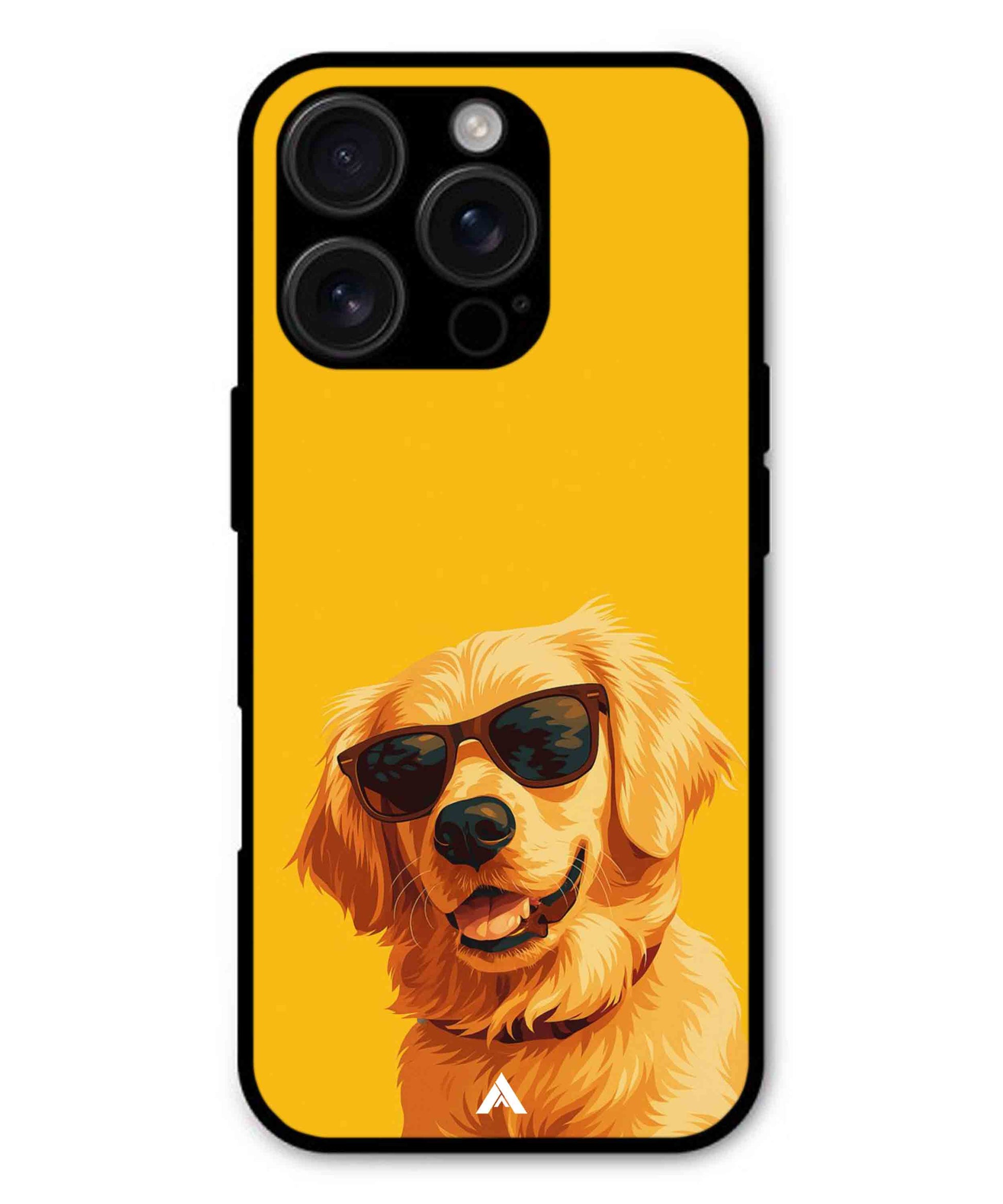 Pet Animal 3 Personalised Metal Back Cover Phone Case for iPhone 14 Pro